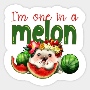 I'm one in a melo Sticker